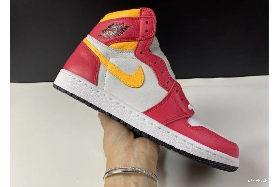 Light OG Red 555088-603 High 555088-603 AIR Fusion 1 Retro Jordan 0208